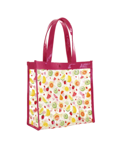 TOTE BAG TROPICAL JUICE FUCSIA