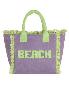 BORSA CITY S SPUGNA BEACH LILLA