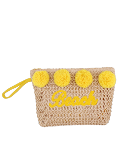 BUSTA MARE L POMPON GIALLO