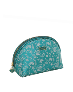 POUCH M SHELL SHINE TURCHESE