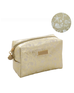 NECESSAIRE M SHELL SHINE ORO