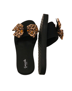 SLIDERS LEOPARD BOW 40 C