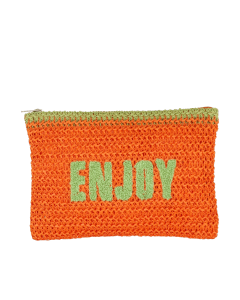 BUSTA PIATTA MARE M CROCHET COLORFUL ARA