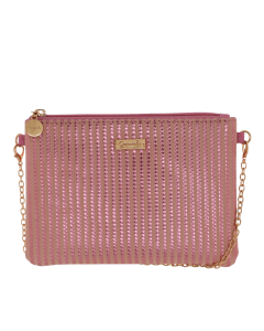 TRACOLLA ERI PICCOLA COLORFUL PINK STRIP