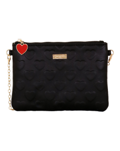 TRACOLLA ERI PICCOLA YES LOVE BLACK