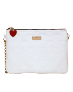 TRACOLLA ERI PICCOLA YES LOVE WHITE