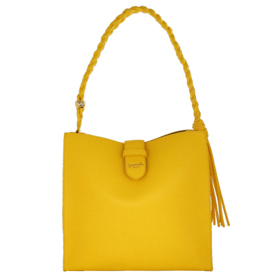 BORSA SPALLA JELLY BAG GIALLO