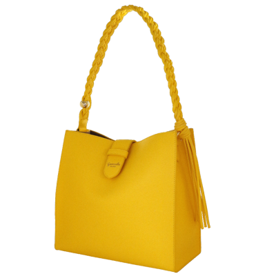 BORSA SPALLA JELLY BAG GIALLO