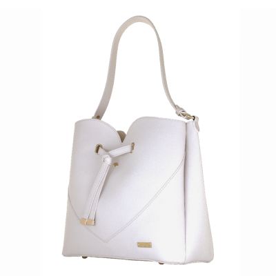 SACCA SPALLA L SWEET LOVE BIANCO