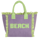 BORSA CITY S SPUGNA BEACH LILLA