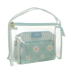 SET BEAUTY BAG TRIO DAISY LOVE VERDE C.T